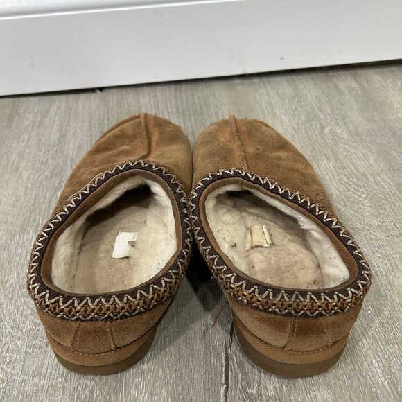 Ugg Australia Tasman Chestnut Slippers Slide On Tan Brown Women’s Size 8 - Picture 4 of 6